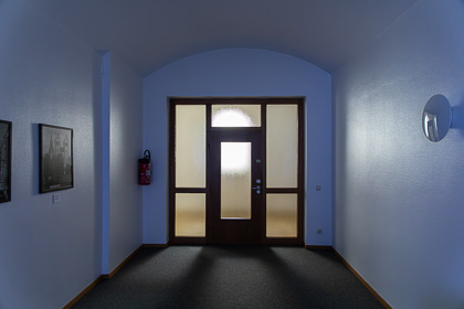 Durchgang in die Klausur der Benediktinerabtei Gerleve