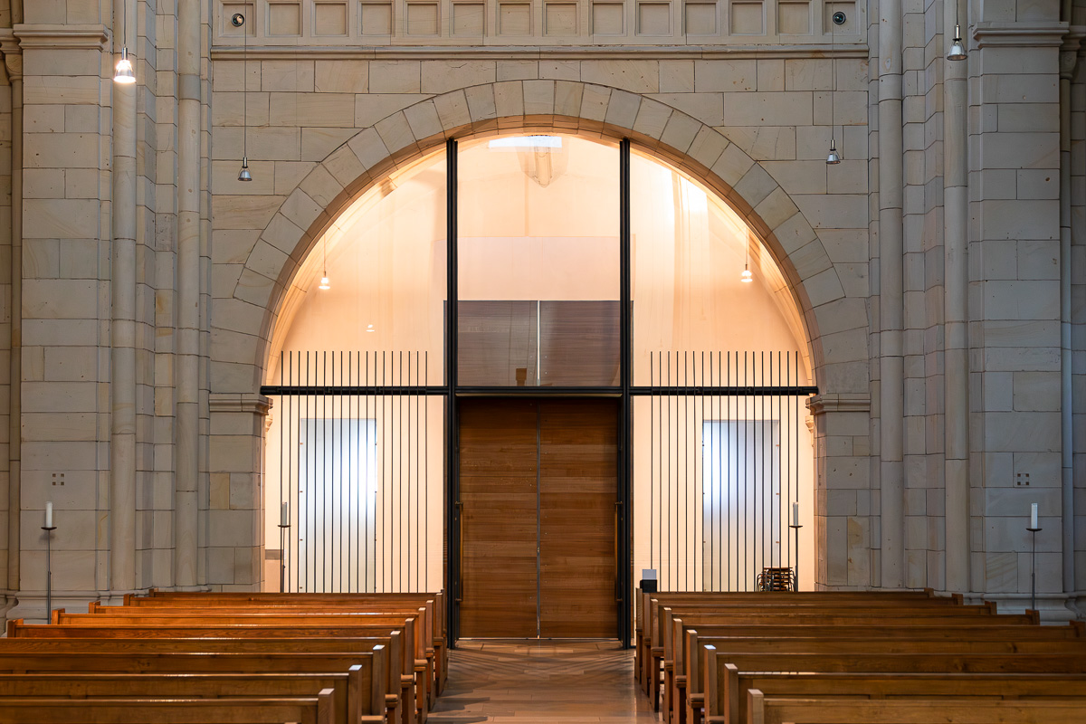 In der Kirche der Benediktinerabtei Gerleve