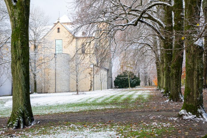 Die Benediktinerabtei Gerleve im Winter